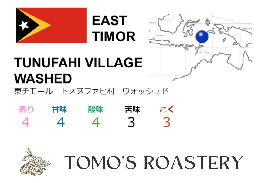 トゥヌファヒ村 ウォッシュド / TUNUFAHI VILLAGE WASHED