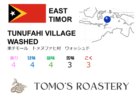 トゥヌファヒ村 ウォッシュド / TUNUFAHI VILLAGE WASHED