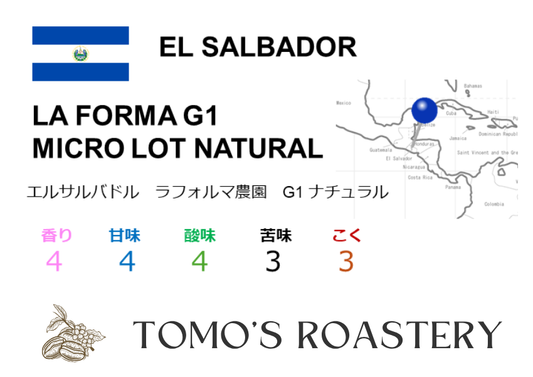 ラフォルマ農園 G1ナチュラル / LA FORMA MICRO LOT G1 NATURAL